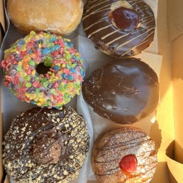 Fruity Pebble Donut