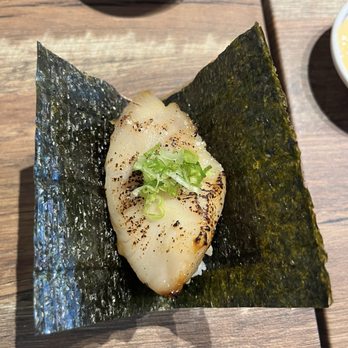 Matsunori Handroll Bar - Butter miso cod - Japanese Near Me - Boston, Massachusetts Matsunori Handroll Bar - Butter miso cod - Japanese Near Me - Boston, Massachusetts