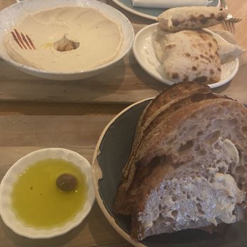 Francine - Noble bread and pita with hummus - French Near Me - Scottsdale, Arizona Francine - Noble bread and pita with hummus - French Near Me - Scottsdale, Arizona