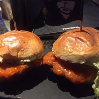 Topgolf - Bufflo chicken sliders - Sports Bars Near Me - Alpharetta, Georgia