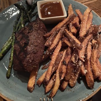 Tupelo Grille - Steak frites; not bad but not amazing - Seafood Near Me - Whitefish, Montana