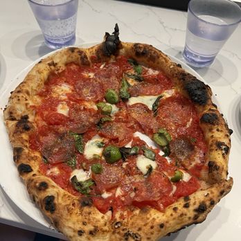Sei Pizza Bar - The Diavola - Phenomenal pizza! - Pizza Near Me - Los Angeles, California