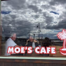 Moe's Cafe - Lovely place to get coffee and a bite to eat. On a cloudy day.