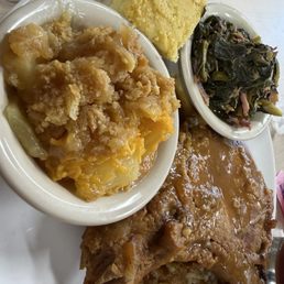 Smothered Pork Chops Thursday Special