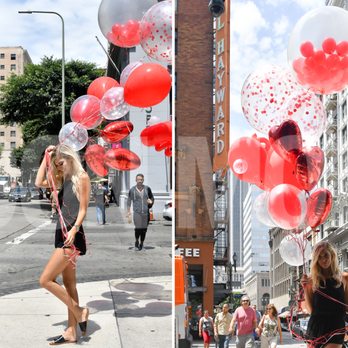 Balloon Monster - love red balloon bouquet - Balloon Services Near Me
