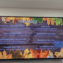 Lamppost Coffee Roasters - Specialty fall drinks