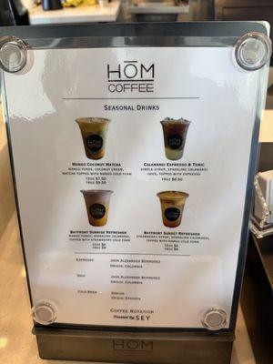 Menu photo 1 HŌM Coffee Hercules, CA Menu photo 1 HŌM Coffee Hercules, CA