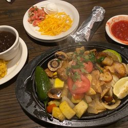 La Fiesta Restaurant & Cantina - Veggie Fajitas.  So good!