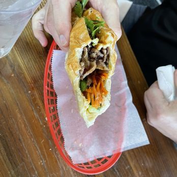 Pho Viet Tastes - Pork Banh Mi Sandwich - Vietnamese Near Me - Spring, Texas