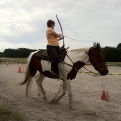 Blue Moon Ranch - Mounted archery fun