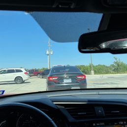 Long drive through line Long drive through line