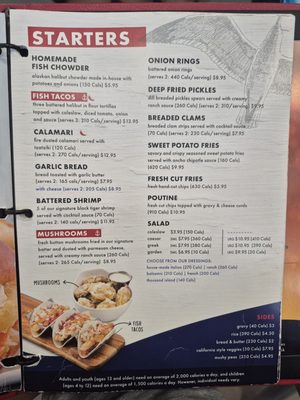 Menu photo 2 Halibut House Fish and Chips Newmarket, ON