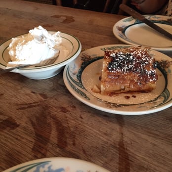 Peter Luger - Apple strudel and shlag - Steakhouses Near Me - Brooklyn, New York Peter Luger - Apple strudel and shlag - Steakhouses Near Me - Brooklyn, New York