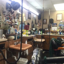 The barber chairs..the real deal
