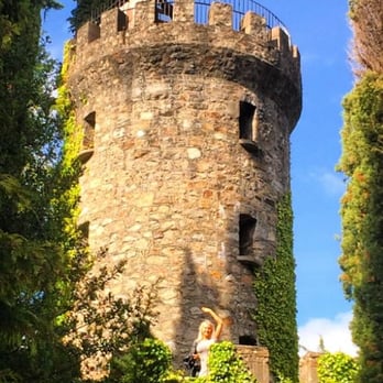 Powerscourt Gardens & House - me on the famous tower waving! - Parks Near Me - Enniskerry, WW Powerscourt Gardens & House - me on the famous tower waving! - Parks Near Me - Enniskerry, WW
