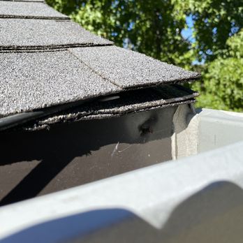 CBX Roofs - More poor quality. This corner wasn't tacked down, as you can see in the other photo. - Roofing Near Me - Redding, California