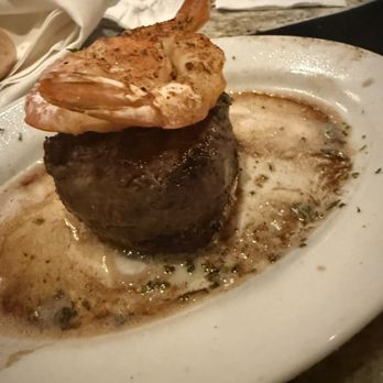Ruth's Chris Steak House - Excellent 6-oz filet cooked perfectly with shrimp on top. - Steakhouses Near Me - New Orleans, Louisiana