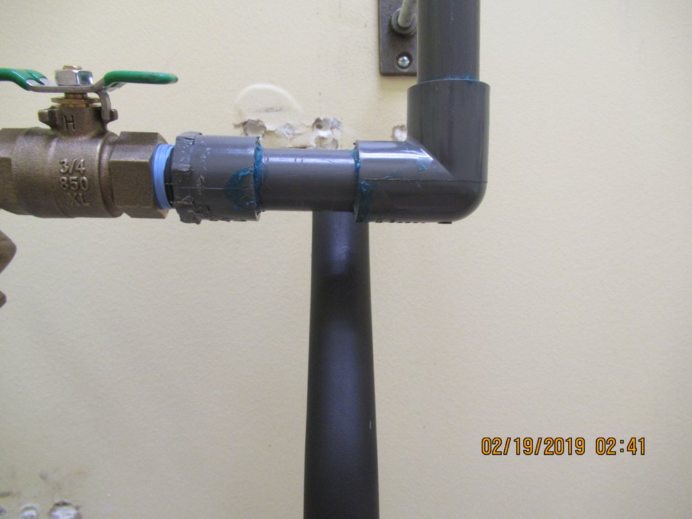 Slide of Modern Plumbing and Backflow
