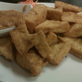 The Noodle Thai Restaurant - Fried tofu with peanut sauce appetizer - Noodles Near Me - Berkeley, California The Noodle Thai Restaurant - Fried tofu with peanut sauce appetizer - Noodles Near Me - Berkeley, California