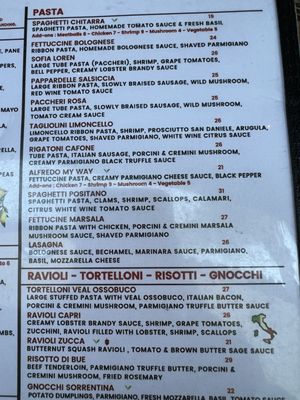 Menu photo 2 Limoncello Ristorante San Juan Capistrano, CA Menu photo 2 Limoncello Ristorante San Juan Capistrano, CA