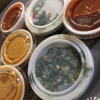 Blurr Kitchen - Sauces. Must try their cilantro chimichurri sauce - have to ask for it. - Asian Fusion Near Me - Santa Clara, California Blurr Kitchen - Sauces. Must try their cilantro chimichurri sauce - have to ask for it. - Asian Fusion Near Me - Santa Clara, California