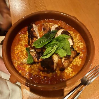 Calabra - Chicken with couscous - Mediterranean Near Me - Santa Monica, California Calabra - Chicken with couscous - Mediterranean Near Me - Santa Monica, California