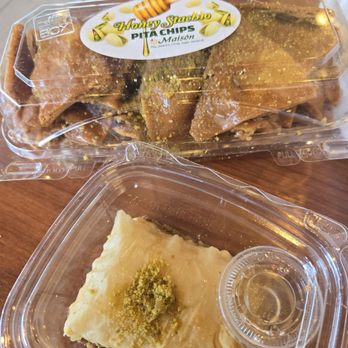Chicken Maison - Honey Stachio Pita Chips & Baklava - Mediterranean Near Me - Harbor City, California Chicken Maison - Honey Stachio Pita Chips & Baklava - Mediterranean Near Me - Harbor City, California