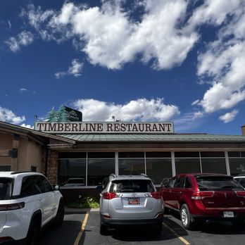 Timberline Restaurant - Outside sign and front entrance - American Near Me - Beaver, Utah Timberline Restaurant - Outside sign and front entrance - American Near Me - Beaver, Utah