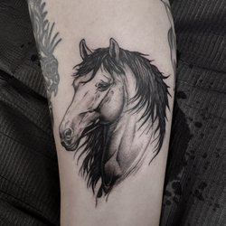 Pony Irons Tattoo - Horse Tattoo by Shariyah