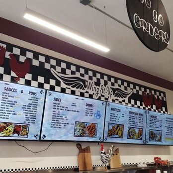 Wing it up - Menu board - New American Near Me - Albuquerque, New Mexico