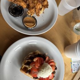 Chicken and Waffles