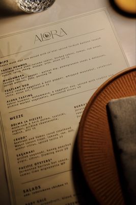 Menu photo 7 Alora San Francisco, CA