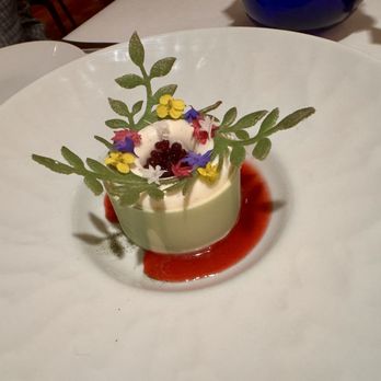 Marea Beverly Hills - White chocolate, pistachio, pomegranate dessert - Italian Near Me - Beverly Hills, California Marea Beverly Hills - White chocolate, pistachio, pomegranate dessert - Italian Near Me - Beverly Hills, California
