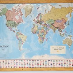 Marina Motel - World map to show where the guests from...