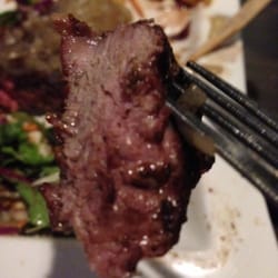 Lone Star Ribhouse - Ordered the prime rib medium rare. Guess I'm glad I didn't order it well done!