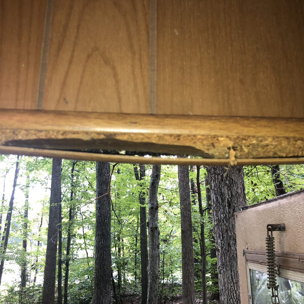 Aquia Realty - Back door falling apart from leaking because it doesn't seal - Property Management Near Me - Stafford, Virginia Aquia Realty - Back door falling apart from leaking because it doesn't seal - Property Management Near Me - Stafford, Virginia