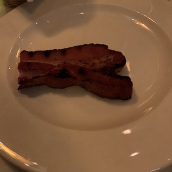 Benjamin Steakhouse - Sizzling Canadian Bacon - Steakhouses Near Me - New York, New York Benjamin Steakhouse - Sizzling Canadian Bacon - Steakhouses Near Me - New York, New York