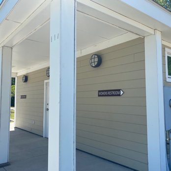 Dismal Swamp Canal Trail - Main restrooms at the parking area. - Hiking Near Me - Chesapeake, Virginia Dismal Swamp Canal Trail - Main restrooms at the parking area. - Hiking Near Me - Chesapeake, Virginia