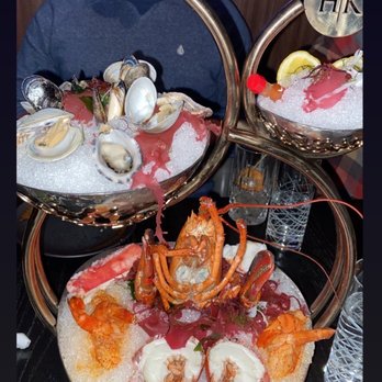 Gordon Ramsay Hell's Kitchen - Seafood tower for two - Steakhouses Near Me - Stateline, Nevada
