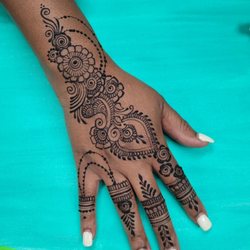 Tejalhenna - Jagua design