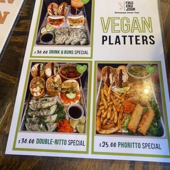 Cris and John - Menu - Vietnamese Near Me - Dallas, Texas Cris and John - Menu - Vietnamese Near Me - Dallas, Texas
