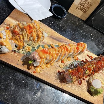 Ta-Ke Sushi and Grill - Crunch Roll, College Roll, Dragon Ballz Roll - Sushi Bars Near Me - Orlando, Florida Ta-Ke Sushi and Grill - Crunch Roll, College Roll, Dragon Ballz Roll - Sushi Bars Near Me - Orlando, Florida