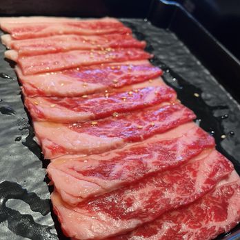 Chubby Cattle - Wagyu beef belly. Great food, great service. Worth the price! - Barbeque Near Me - Rosemead, California