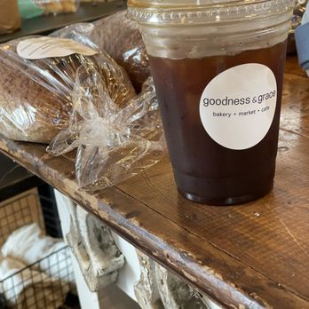 Goodness & Grace - Americano + bread - Coffee & Tea Near Me - Warrenton, Virginia Goodness & Grace - Americano + bread - Coffee & Tea Near Me - Warrenton, Virginia