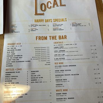 The Local - Burgers Near Me - Victoria, British Columbia The Local - Burgers Near Me - Victoria, British Columbia