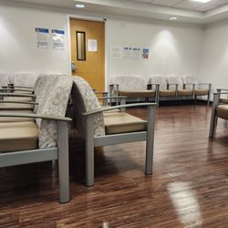The waiting area 4th floor Internal Medicine Dept.