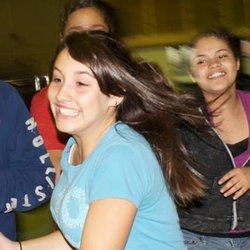 YES! Youth Workshops - YES! course close up during an exercise