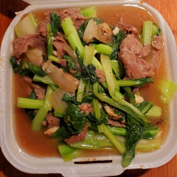One Plus One Drive Inn - Picked up some Beef Choy Sum for my pops ($11.25 + $1.00 side order = $12.25). - Chinese Near Me - Honolulu, Hawaii One Plus One Drive Inn - Picked up some Beef Choy Sum for my pops ($11.25 + $1.00 side order = $12.25). - Chinese Near Me - Honolulu, Hawaii