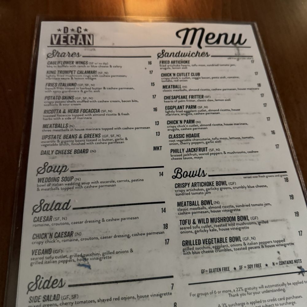 DC Vegan - Vegan Near Me - Washington, DC, District of Columbia