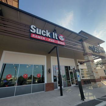 Suck It Asian Fusion - Outside sign - Bubble Tea Near Me - San Antonio, Texas Suck It Asian Fusion - Outside sign - Bubble Tea Near Me - San Antonio, Texas
